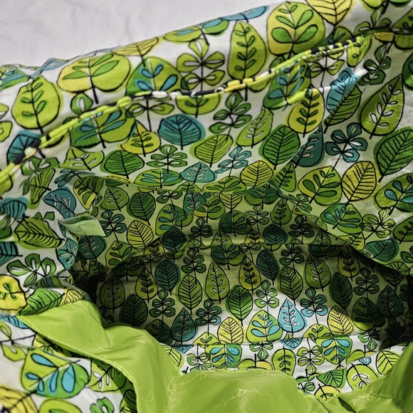 Floral Green and Blue Vera Bradleys Bag Set Sold As A Set. - Picture 5 of 16